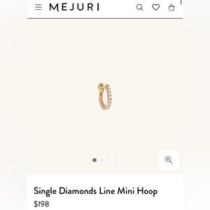 Mejuri Mini Hoop